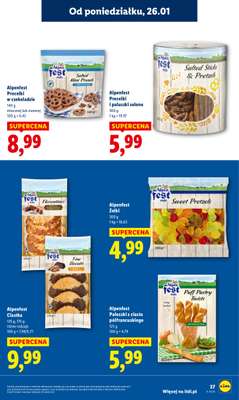 Lidl - gazetka promocyjna Oferta od poniedziałku od poniedziałku 26.01 do środy 28.01 - strona 37