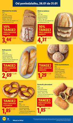 Lidl - gazetka promocyjna Oferta od poniedziałku od poniedziałku 26.01 do środy 28.01 - strona 26