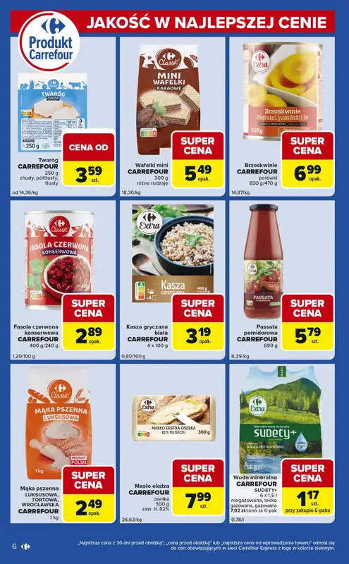 Carrefour Express - gazetka promocyjna Gazetka Express od wtorku 27.01 do poniedziałku 02.02 - strona 6