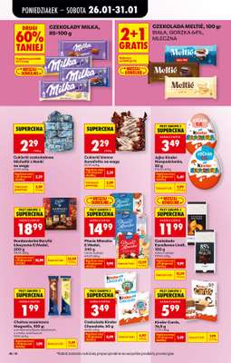 Biedronka - gazetka promocyjna Od poniedziałku od poniedziałku 26.01 do soboty 31.01 - strona 48