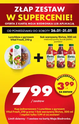 Biedronka - gazetka promocyjna Od poniedziałku od poniedziałku 26.01 do soboty 31.01 - strona 68