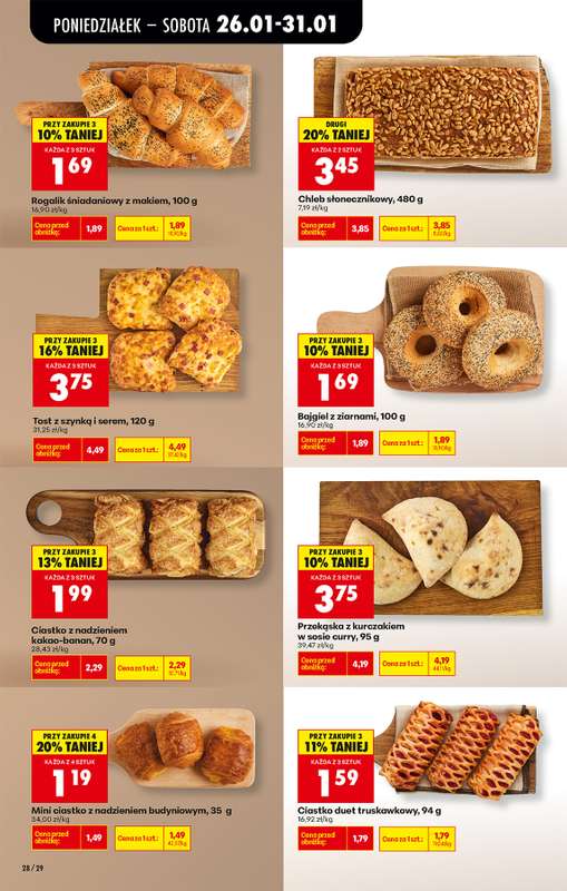 Biedronka - gazetka promocyjna Od poniedziałku od poniedziałku 26.01 do soboty 31.01 - strona 32