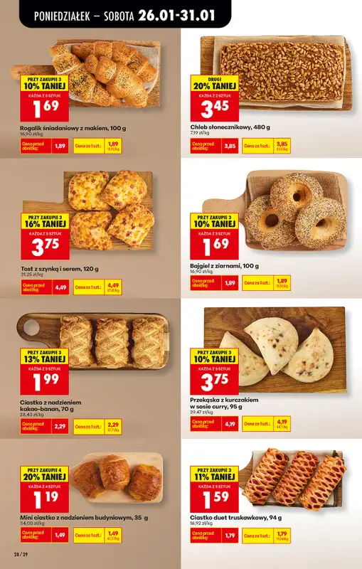 Biedronka - gazetka promocyjna Od poniedziałku od poniedziałku 26.01 do soboty 31.01 - strona 32