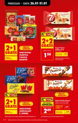 Biedronka - gazetka promocyjna Od poniedziałku od poniedziałku 26.01 do soboty 31.01 - strona 14