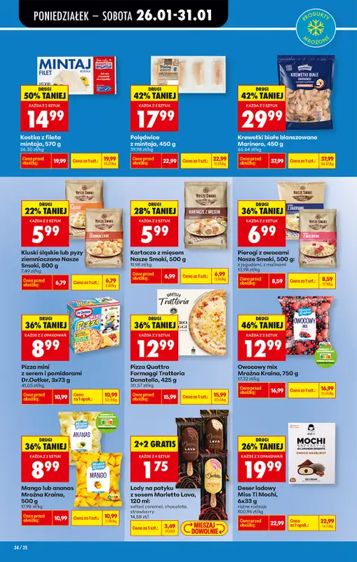 Biedronka - gazetka promocyjna Od poniedziałku od poniedziałku 26.01 do soboty 31.01 - strona 40