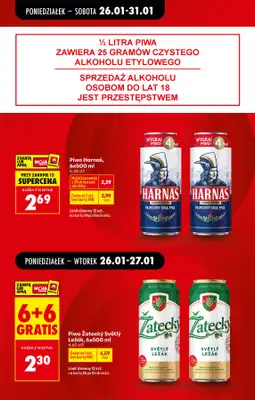 Biedronka - gazetka promocyjna Od poniedziałku od poniedziałku 26.01 do soboty 31.01 - strona 13