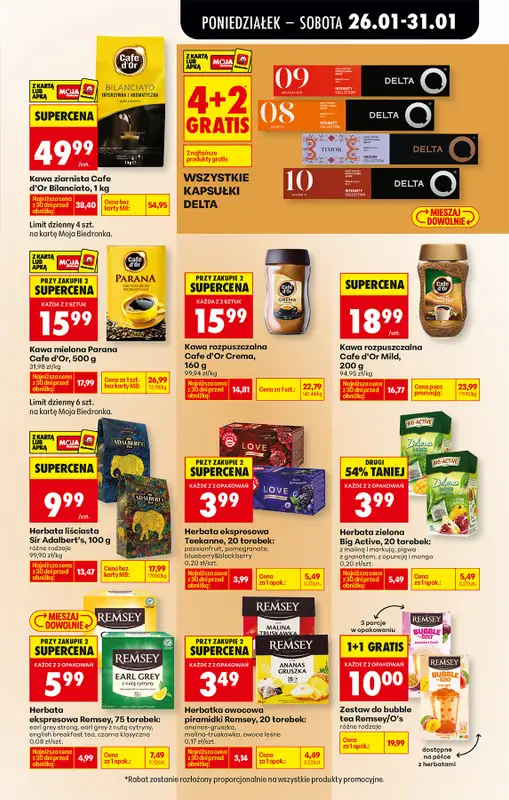 Biedronka - gazetka promocyjna Od poniedziałku od poniedziałku 26.01 do soboty 31.01 - strona 49