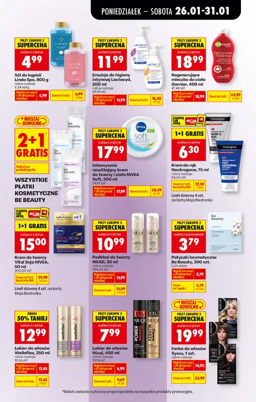 Biedronka - gazetka promocyjna Od poniedziałku od poniedziałku 26.01 do soboty 31.01 - strona 55