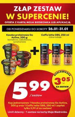 Biedronka - gazetka promocyjna Od poniedziałku od poniedziałku 26.01 do soboty 31.01 - strona 67