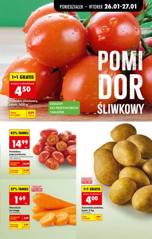 Biedronka - gazetka promocyjna Od poniedziałku, Z ladą tradycyjną od poniedziałku 26.01 do soboty 31.01 - strona 19