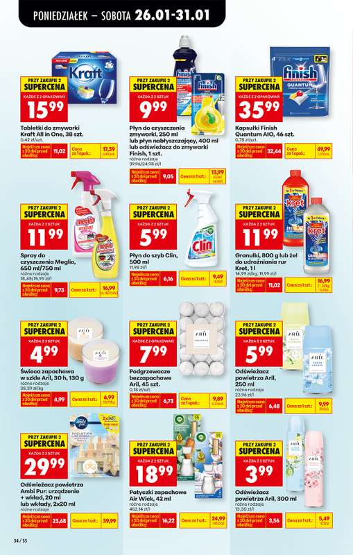 Biedronka - gazetka promocyjna Od poniedziałku, Z ladą tradycyjną od poniedziałku 26.01 do soboty 31.01 - strona 60