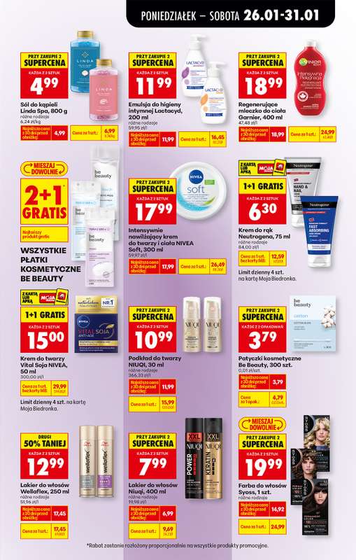 Biedronka - gazetka promocyjna Od poniedziałku, Z ladą tradycyjną od poniedziałku 26.01 do soboty 31.01 - strona 53