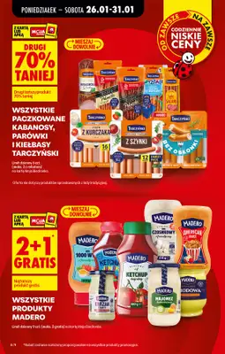 Biedronka - gazetka promocyjna Od poniedziałku, Z ladą tradycyjną od poniedziałku 26.01 do niedzieli 01.02 - strona 8