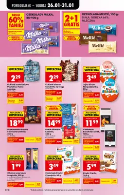 Biedronka - gazetka promocyjna Od poniedziałku, Z ladą tradycyjną od poniedziałku 26.01 do niedzieli 01.02 - strona 46
