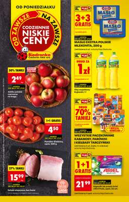 Biedronka - gazetka promocyjna Od poniedziałku, Z ladą tradycyjną od poniedziałku 26.01 do niedzieli 01.02