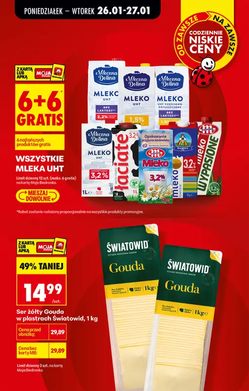Biedronka - gazetka promocyjna Od poniedziałku, Z ladą tradycyjną od poniedziałku 26.01 do niedzieli 01.02 - strona 7