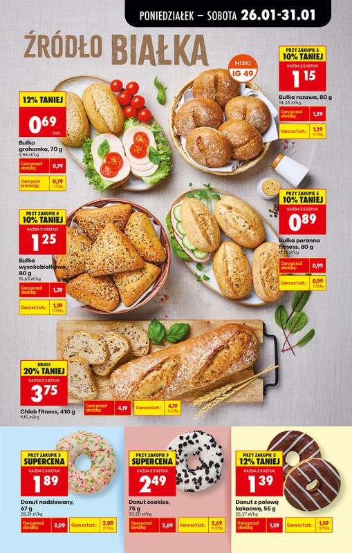 Biedronka - gazetka promocyjna Od poniedziałku, Z ladą tradycyjną od poniedziałku 26.01 do soboty 31.01 - strona 31