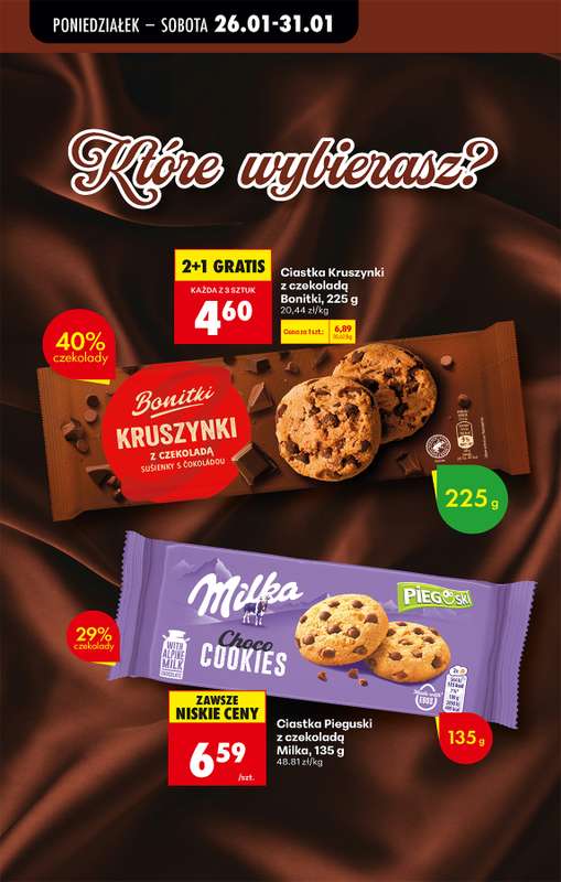 Biedronka - gazetka promocyjna Od poniedziałku, Z ladą tradycyjną od poniedziałku 26.01 do soboty 31.01 - strona 44
