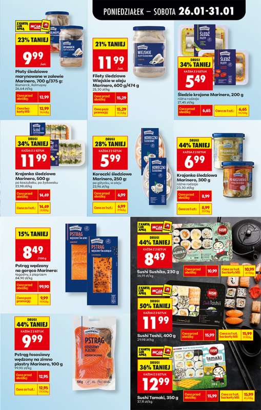 Biedronka - gazetka promocyjna Od poniedziałku, Z ladą tradycyjną od poniedziałku 26.01 do niedzieli 01.02 - strona 29