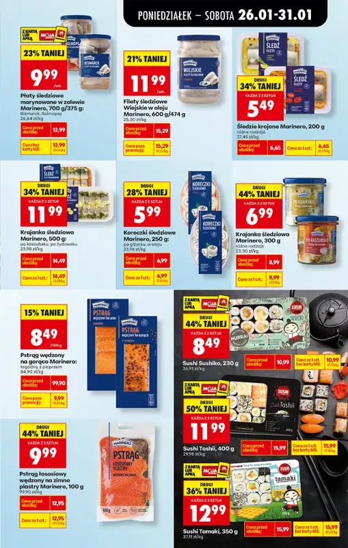 Biedronka - gazetka promocyjna Od poniedziałku, Z ladą tradycyjną od poniedziałku 26.01 do niedzieli 01.02 - strona 29