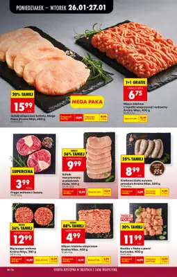 Biedronka - gazetka promocyjna Od poniedziałku, Z ladą tradycyjną od poniedziałku 26.01 do niedzieli 01.02 - strona 26