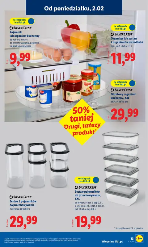 Lidl - gazetka promocyjna Katalog od poniedziałku 02.02 do soboty 07.02 - strona 13