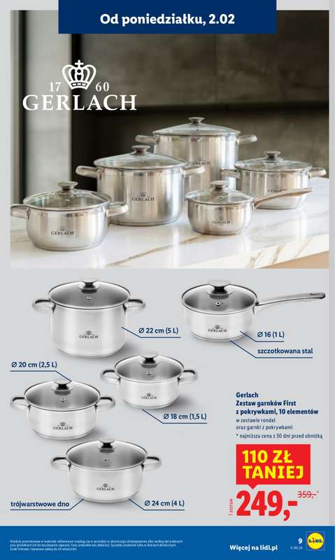 Lidl - gazetka promocyjna Katalog od poniedziałku 02.02 do soboty 07.02 - strona 9