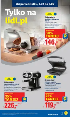 Lidl - gazetka promocyjna Katalog od poniedziałku 02.02 do soboty 07.02 - strona 21