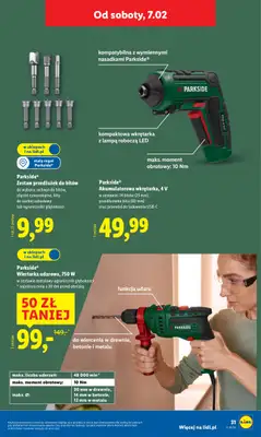 Lidl - gazetka promocyjna Katalog od poniedziałku 02.02 do soboty 07.02 - strona 37