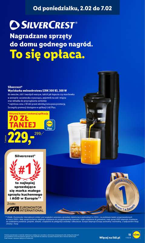 Lidl - gazetka promocyjna Katalog od poniedziałku 02.02 do soboty 07.02 - strona 11