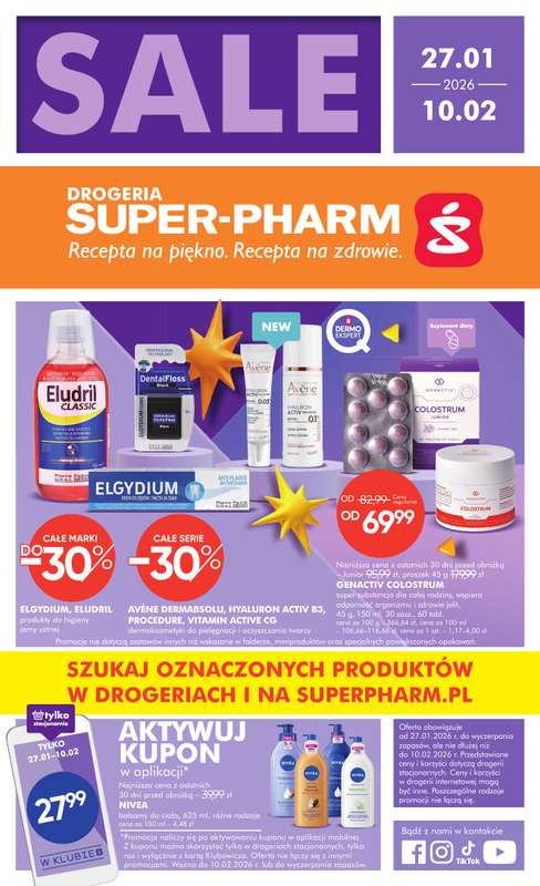 Super-Pharm - gazetka promocyjna Gazetka od wtorku 27.01 do wtorku 10.02