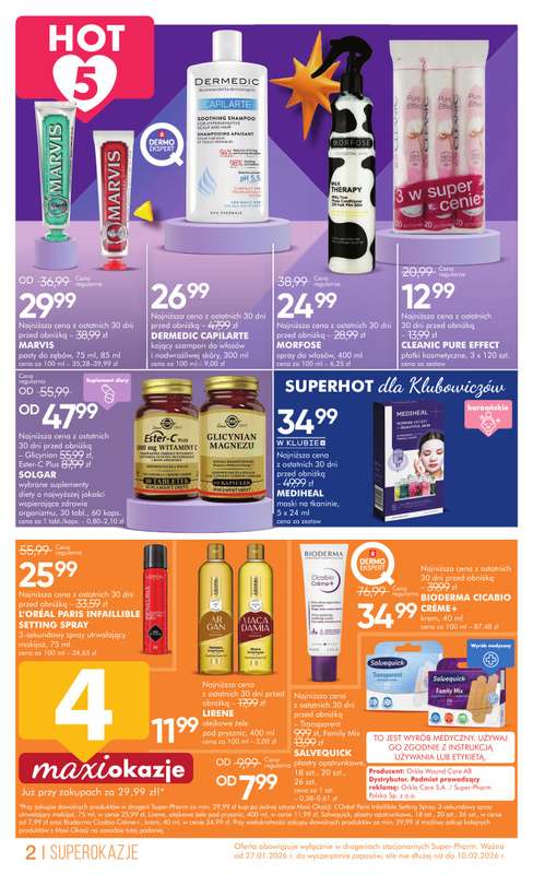 Super-Pharm - gazetka promocyjna Gazetka od wtorku 27.01 do wtorku 10.02 - strona 2