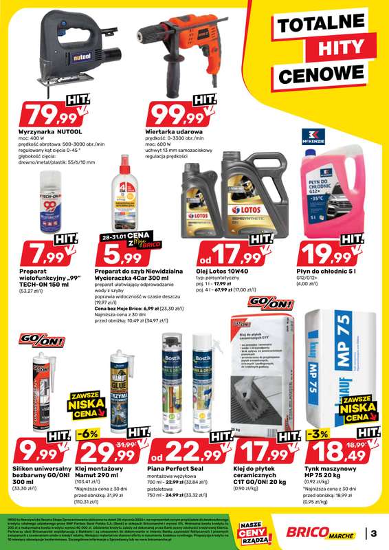 Bricomarche - gazetka promocyjna Gazetka  do soboty 07.02 - strona 3