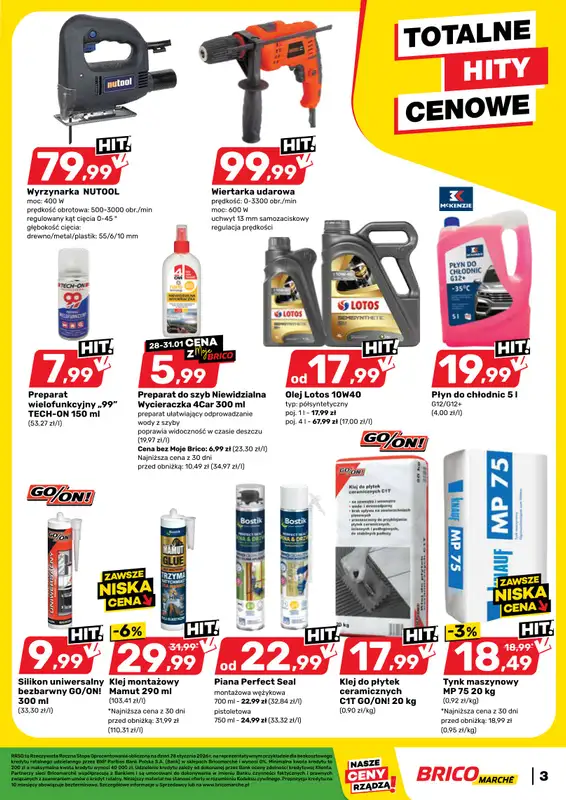 Bricomarche - gazetka promocyjna Gazetka  do soboty 07.02 - strona 3