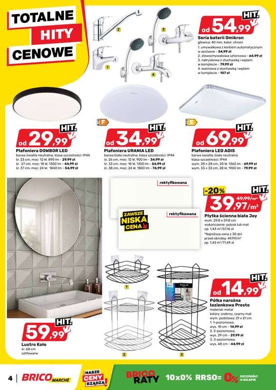 Bricomarche - gazetka promocyjna Gazetka  do soboty 07.02 - strona 4