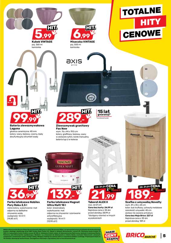 Bricomarche - gazetka promocyjna Gazetka  do soboty 07.02 - strona 5