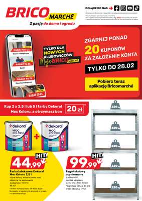 Bricomarche - gazetka promocyjna Gazetka  do soboty 07.02