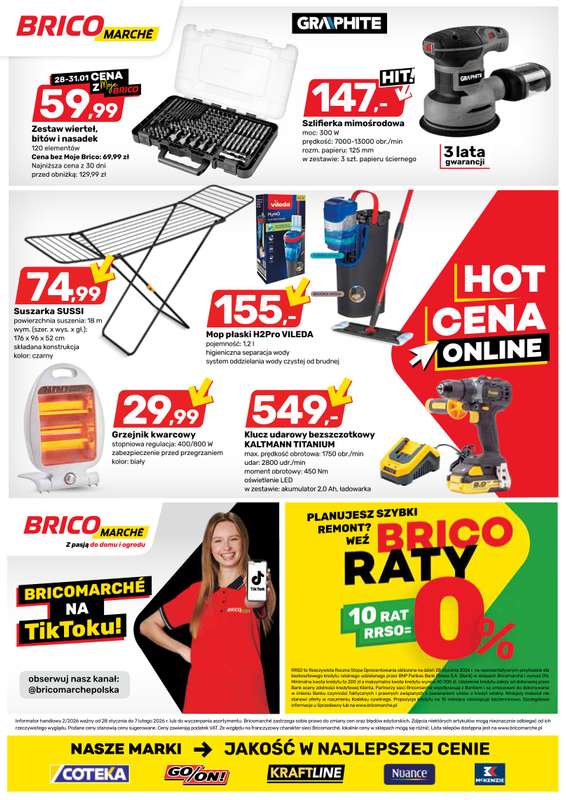 Bricomarche - gazetka promocyjna Gazetka  do soboty 07.02 - strona 8
