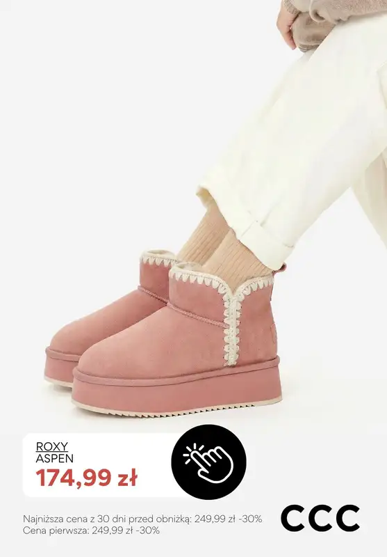 CCC - gazetka promocyjna Śniegowce damskie i mukluki od poniedziałku 26.01  - strona 2