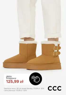 CCC - gazetka promocyjna Śniegowce damskie i mukluki od poniedziałku 26.01  - strona 5