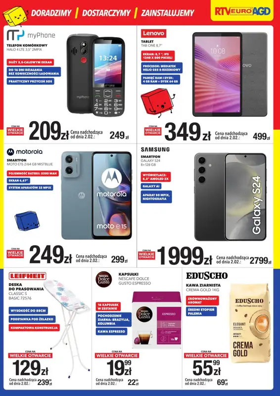 RTV EURO AGD - gazetka promocyjna WIELKIE OTWARCIE! Chorzów od czwartku 29.01 do soboty 31.01 - strona 7