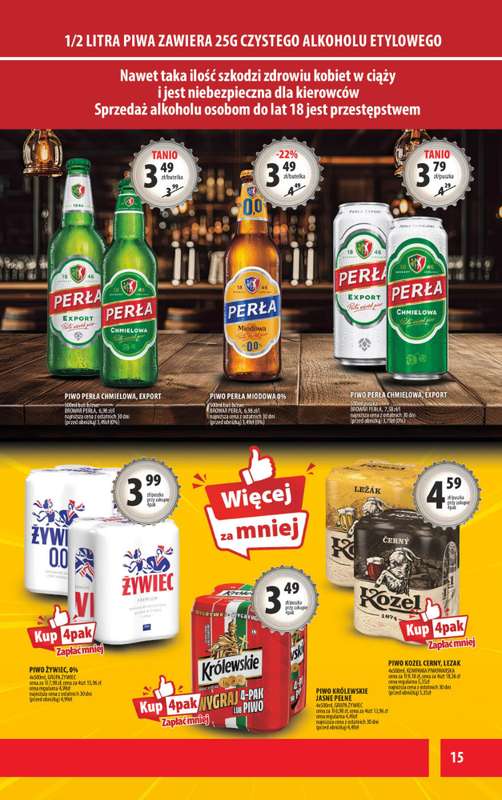 Arhelan - gazetka promocyjna Gazetka od piątku 30.01 do niedzieli 08.02 - strona 15