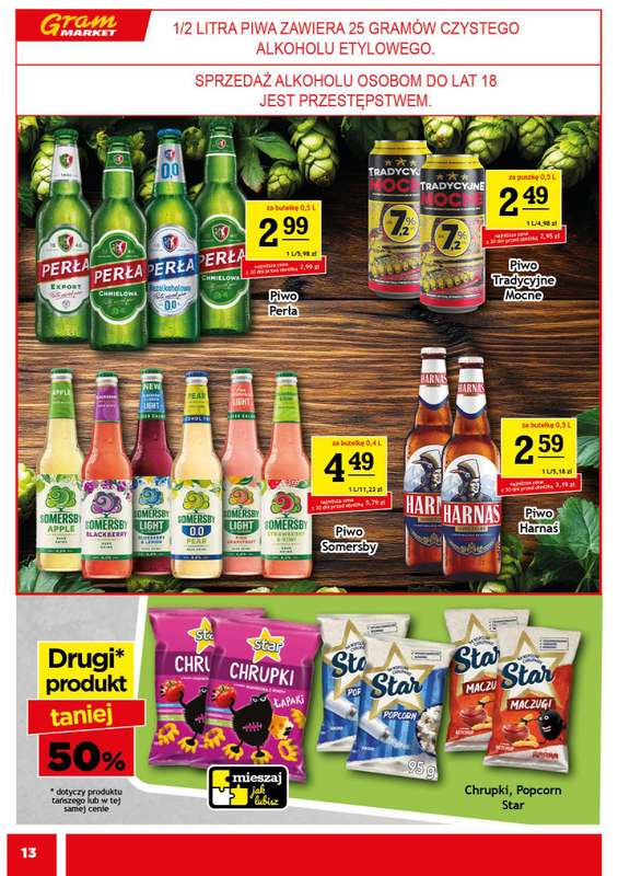 Gram Market - gazetka promocyjna Gazetka od środy 28.01 do wtorku 03.02 - strona 13