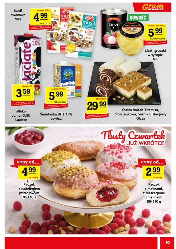 Gram Market - gazetka promocyjna Gazetka od środy 28.01 do wtorku 03.02 - strona 10
