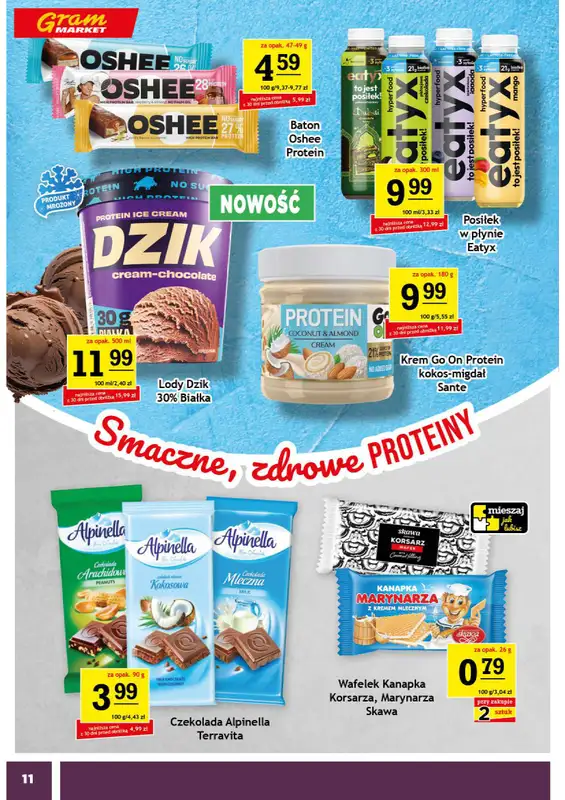 Gram Market - gazetka promocyjna Gazetka od środy 28.01 do wtorku 03.02 - strona 11