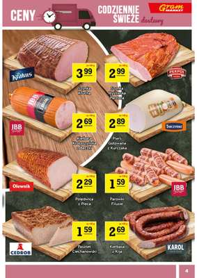 Gram Market - gazetka promocyjna Gazetka od środy 28.01 do wtorku 03.02 - strona 4