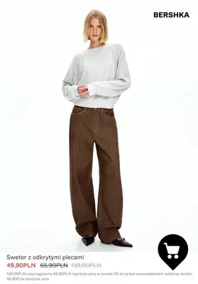 Bershka - gazetka promocyjna Swetry damskie na PROMOCJI od poniedziałku 26.01  - strona 6