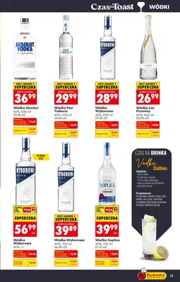 Biedronka - gazetka promocyjna Oferta alkoholowa od poniedziałku 26.01 do soboty 07.02 - strona 23