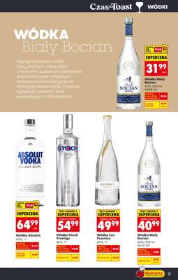 Biedronka - gazetka promocyjna Oferta alkoholowa od poniedziałku 26.01 do soboty 07.02 - strona 21