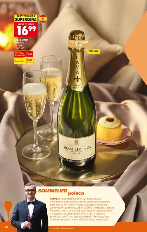 Biedronka - gazetka promocyjna Oferta alkoholowa od poniedziałku 26.01 do soboty 07.02 - strona 18